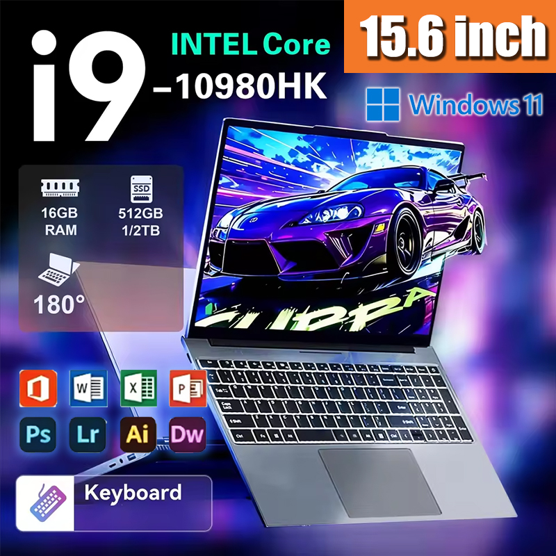 Pc Gaming Laptop - 15,6 inch Intel N95 draagbare laptop