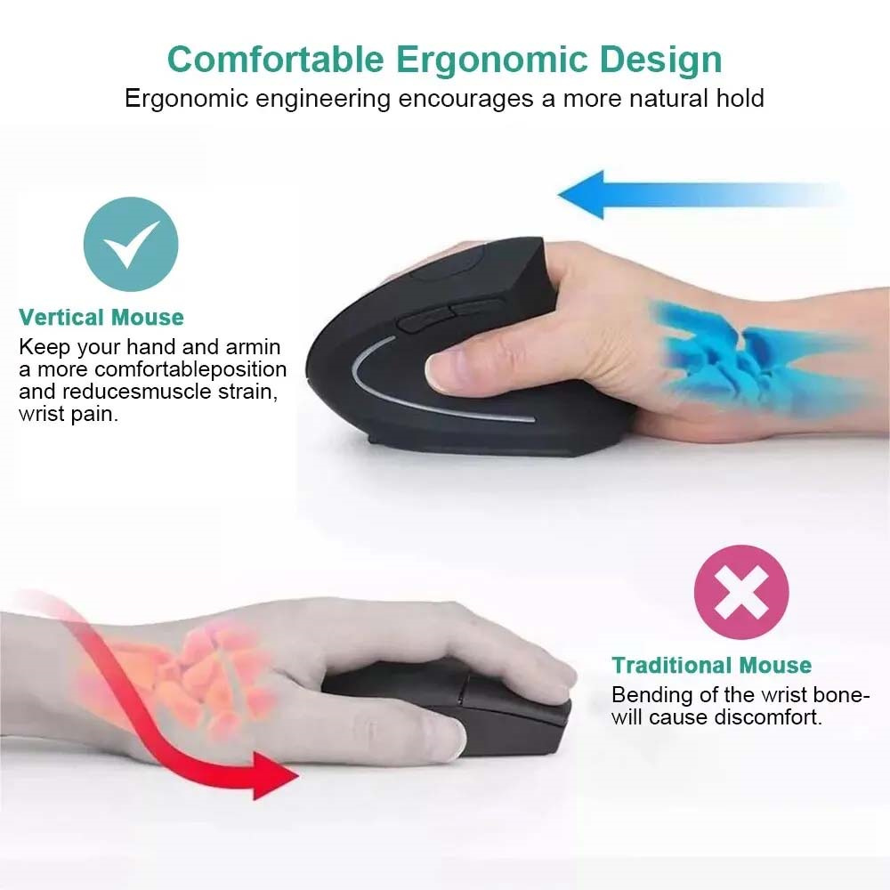 Ergonomische draadloze muis me - Pc Gaming Xiaomi recensie en prijs