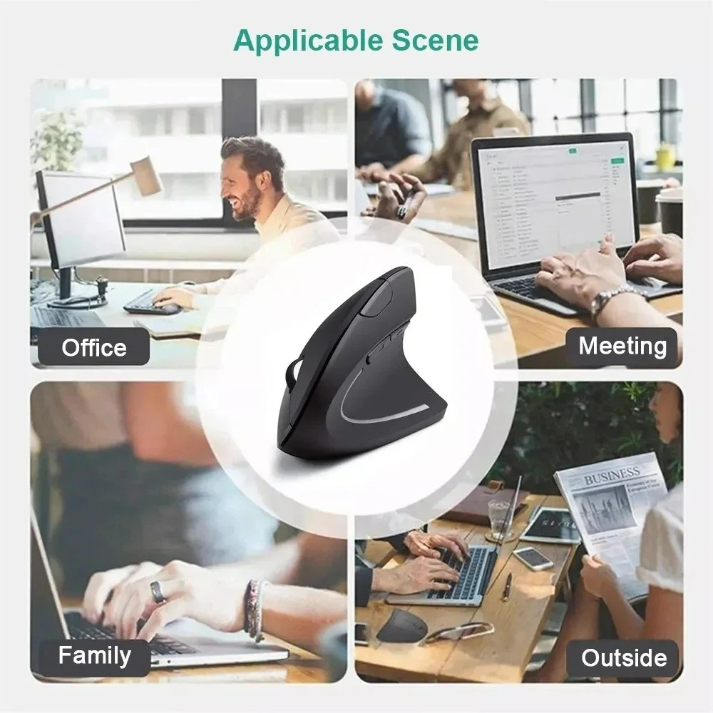 Ergonomische draadloze muis me - Pc Gaming Xiaomi recensie en prijs