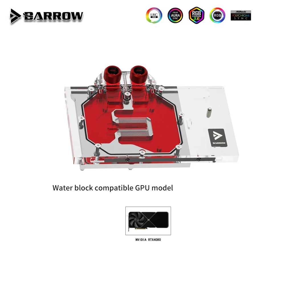 Barrow GPU-waterblok voor NVID - Nvidia Vga Rtx 4080 recensie en prijs