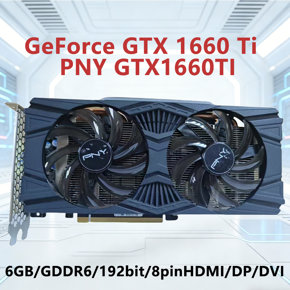 PNY GeForce GTX 1660 Ti 6GB GD - Pc Gaming Gta 6 recensie en prijs