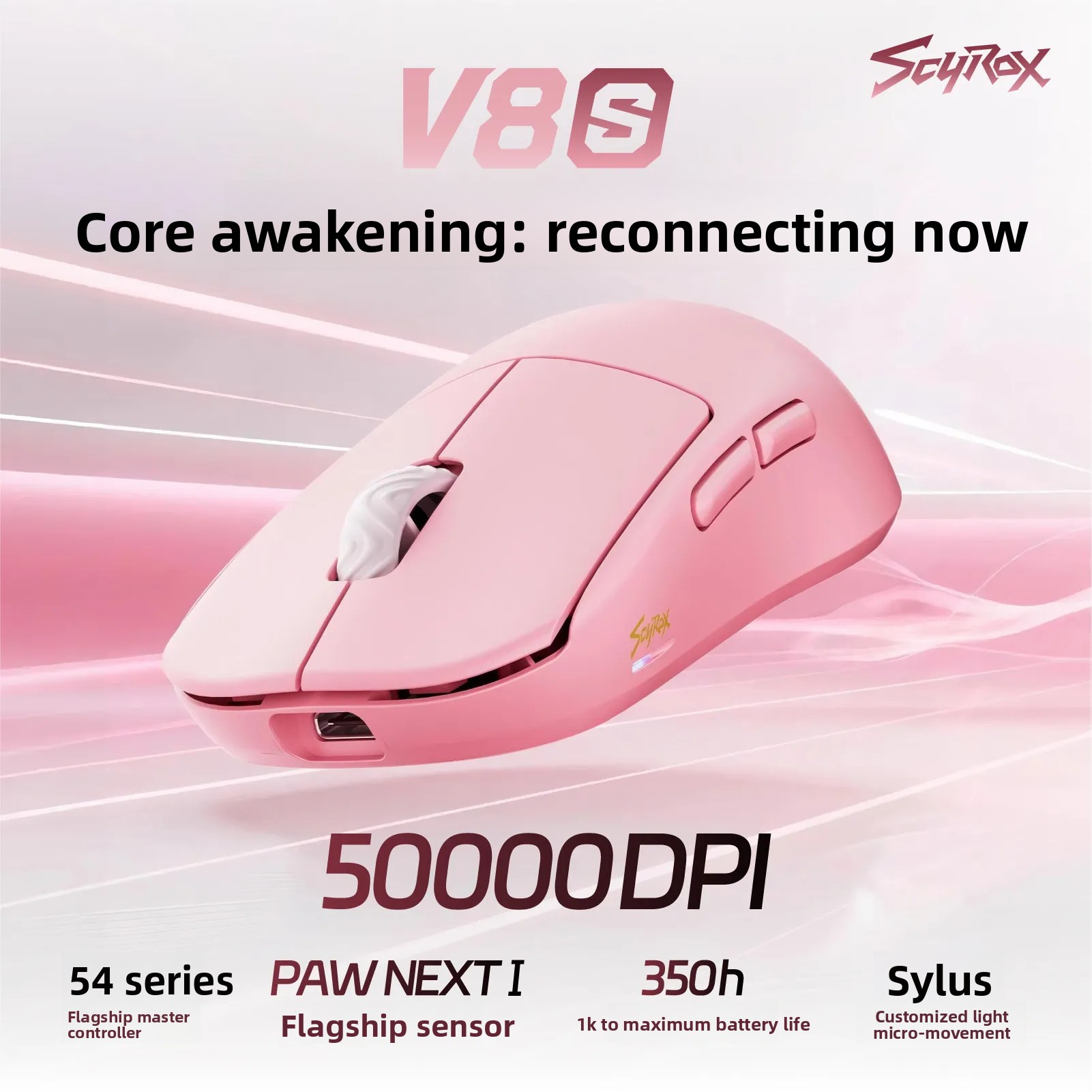 Scyrox V8s V6s Lichtgewicht dr - Wireless Gaming Mouse recensie en prijs