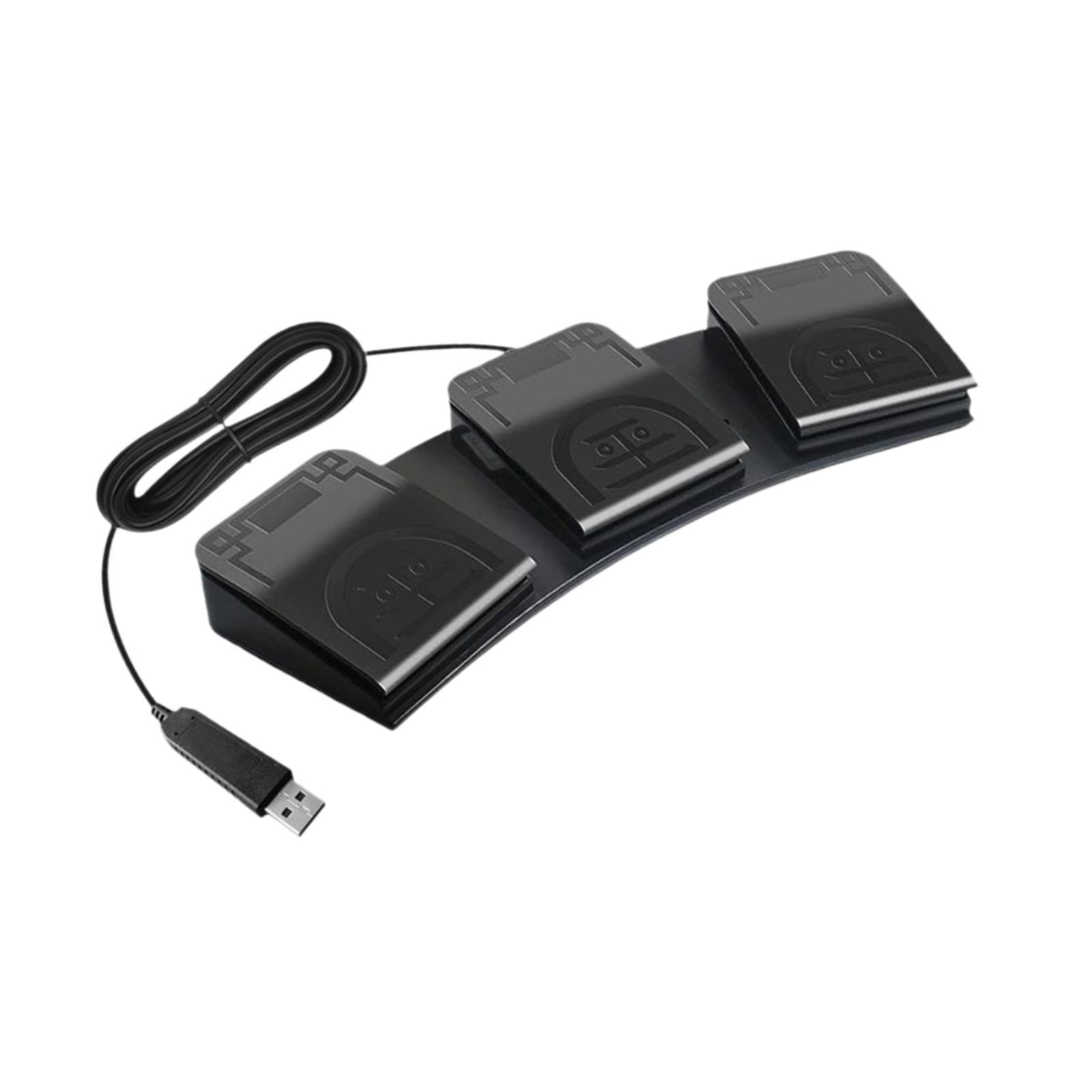 USB Drievoudige Voetschakelaar - Pc Gaming Test recensie en prijs