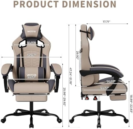 Gamingstoel met massage, ergon - Pc Gaming Chair recensie en prijs