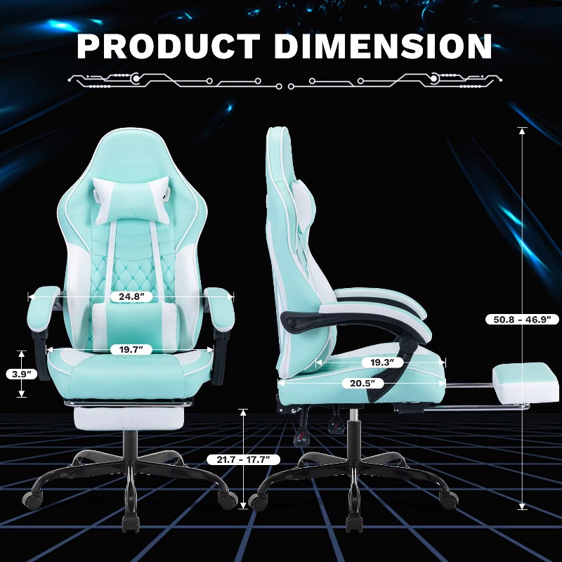 Gamingstoel met massage, ergon - Pc Gaming Chair recensie en prijs