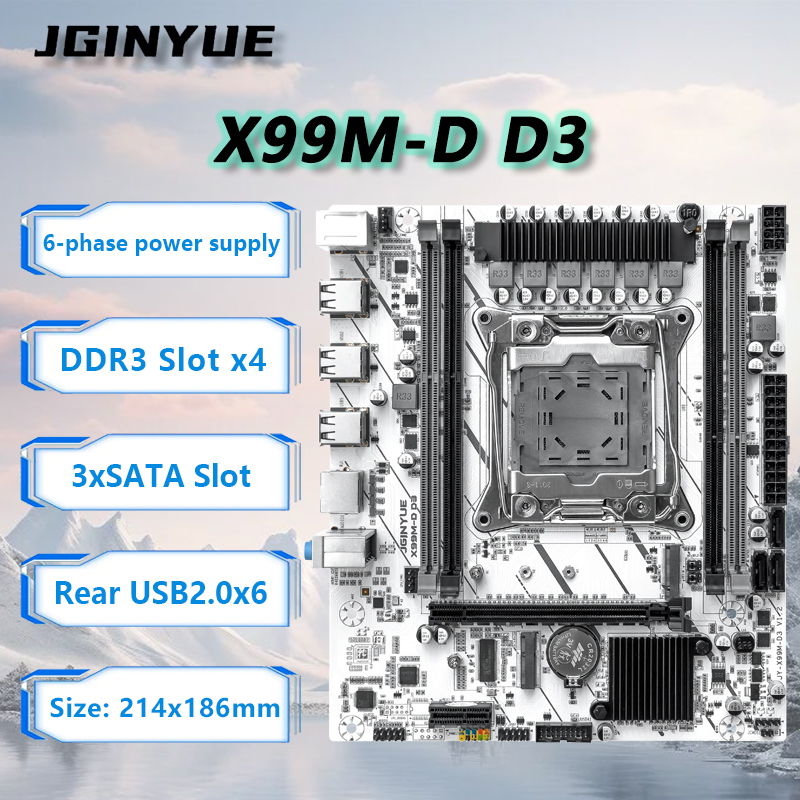 JGINYUE X99 Moederbord LGA2011 - Pc Gaming Omen recensie en prijs