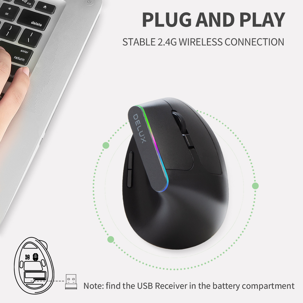Delux M618C Draadloze Stille E - Pc Gaming Gta 6 recensie en prijs