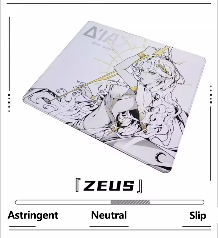 Zeus XSoft muismat - 480x400mm - Pc Gaming Zeus recensie en prijs