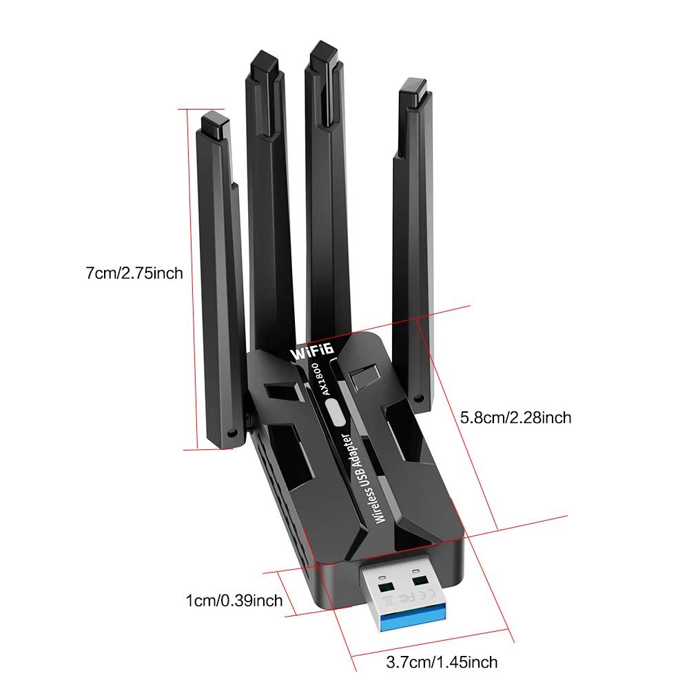 WiFi 6 USB 3.0 Adapter 1800 Mb - Pc Gaming Gta 6 recensie en prijs
