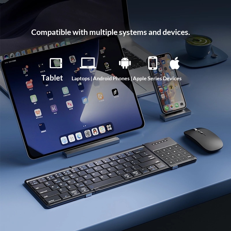 Mengzu Tri Fold draadloos Blue - Wireless Gaming Mouse recensie en prijs