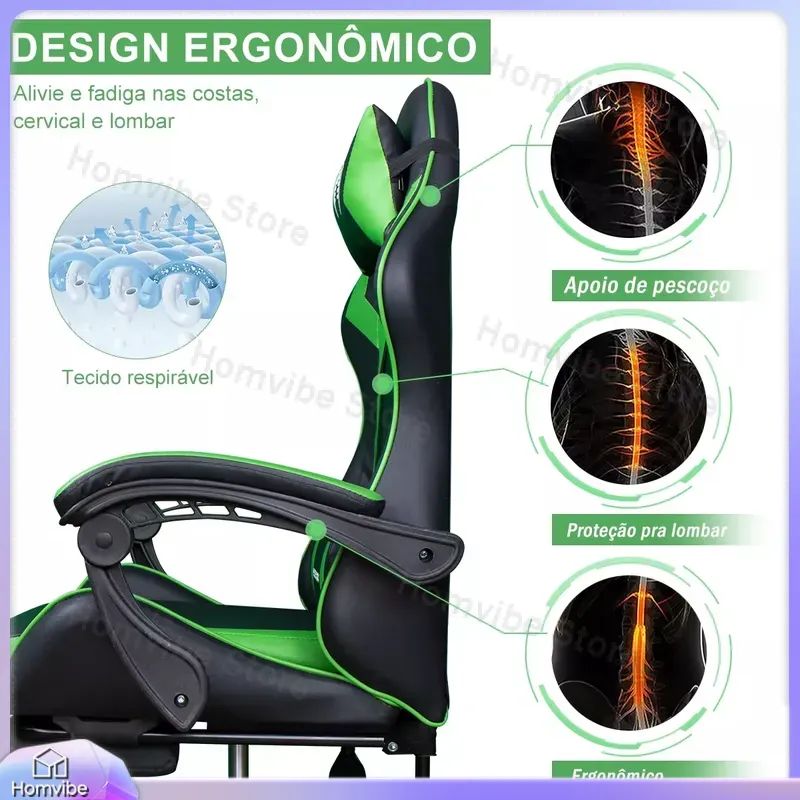 Ergonomische gamingstoel met h - Pc Gaming Chair recensie en prijs