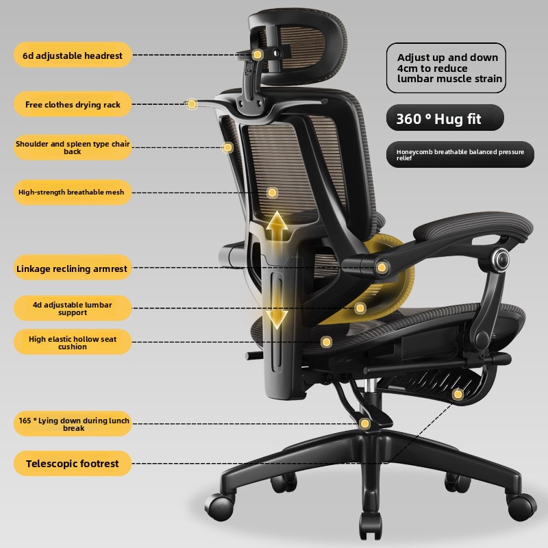 Gamingstoel Verstelbare mesh e - Pc Gaming Chair recensie en prijs
