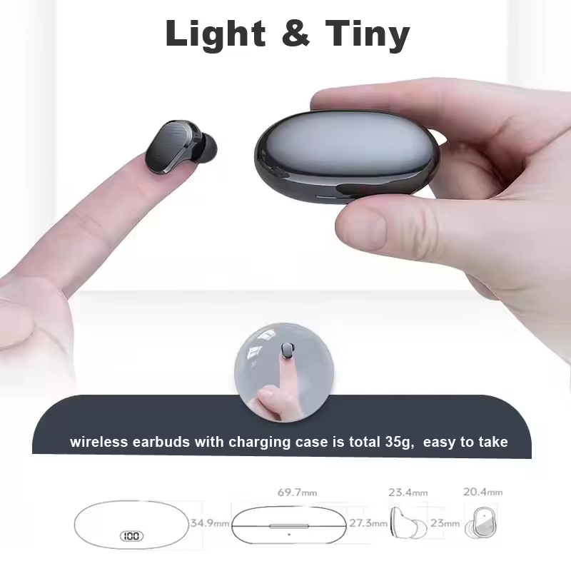In-ear TWS Bluetooth 5.2 oordo - Pc Gaming Apple recensie en prijs